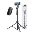 UGREEN LP680 Szelfibot állvány Bluetooth távirányítóval, 1,7m