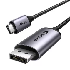 UGREEN CM556 USB-C–DisplayPort 8K kábel, 3m (fekete)