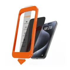   A Master edzett üveg telepítése iPhone 16 Plus készülékhez