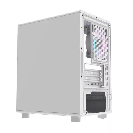 Darkflash DB330M számítógépház + 3 ARGB ventilátor (fehér)
