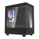 Darkflash DB330M számítógépház + 3 ARGB ventilátor (fekete)