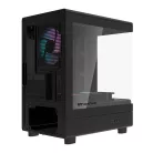 Darkflash DB330M számítógépház + 3 ARGB ventilátor (fekete)