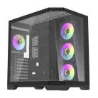 Darkflash FT418 PRO számítógépház + 7 ARGB ventilátor (fekete)