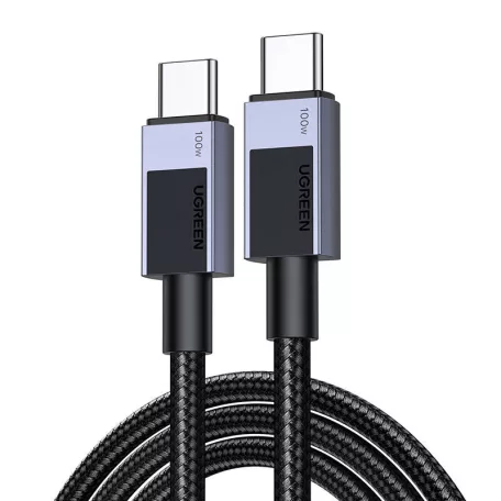 UGREEN L512 USB-C-USB-C PD töltőkábel, 3m (szürke)