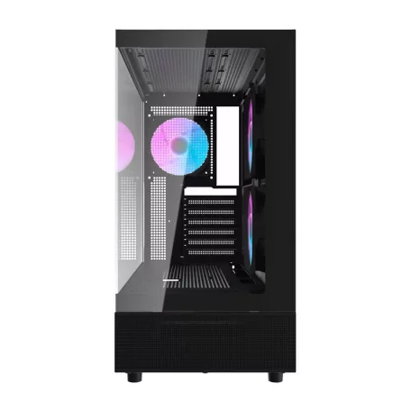 Darkflash DPX90 számítógépház (fekete) + 3 ventilátor