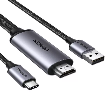 UGREEN CM773 HDMI-USB-C adapter, 4k 60Hz, 5V, 1A