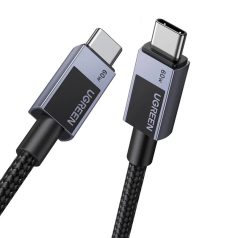 Ugreen L524 PD 3A 1m USB-C USB-C kábel (szürke)