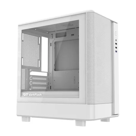 Darkflash DB330M Mesh számítógépház (fehér)