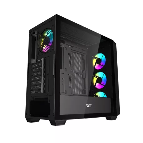 Darkflash DS900WD ATX számítógépház (fekete)