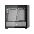 Darkflash DS900WD ATX számítógépház (fekete)