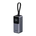 Powerbank 20000mAh Ugreen PB723, USB 2x USB-C, 130W (szürke)