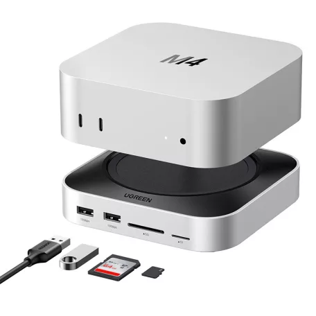 Ugreen CM841 11 az 1-ben dokkolóállomás , USB-C (szürke)