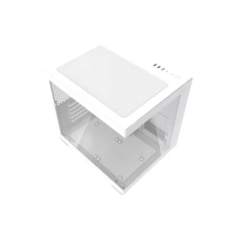Darkflash C275P számítógépház ventilátorok nélkül (Fehér)
