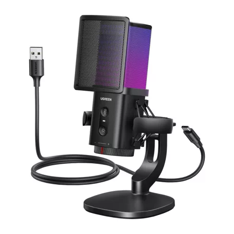UGREEN CM581 számítógépes mikrofon, 24 bit/96 kHz, USB-C