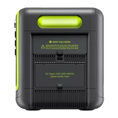 FOSSIBOT F2400 2400 W-os töltőállomás (zöld)