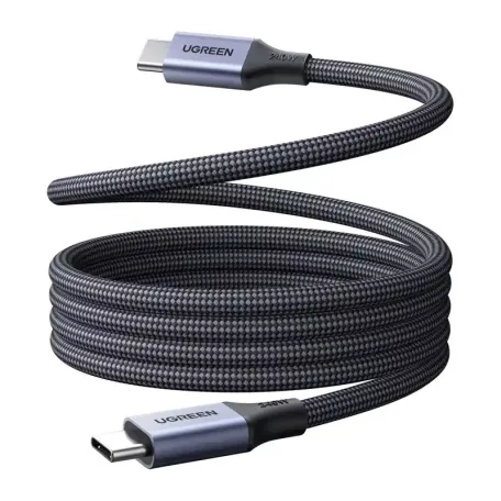 UGREEN L537 USB-C PD 240 W-os kábel, 0,5 m (szürke)