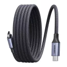 UGREEN L537 USB-C PD 240 W-os kábel, 0,5 m (szürke)
