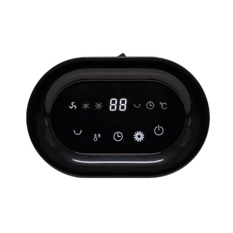 Home FK 55 álló elektromos kerámia fűtőtest digitális termosztáttal, 1000W/1500W