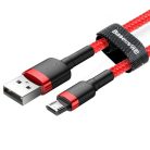 Baseus Cafule 1,5A 2 m-es USB-Micro USB-kábel (piros)
