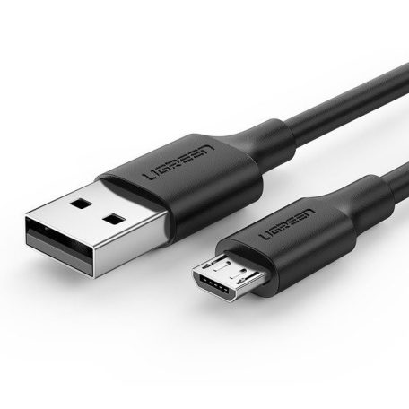 USB-Mikro USB kábel UGREEN QC 3.0 2.4A 0.5m (fekete)