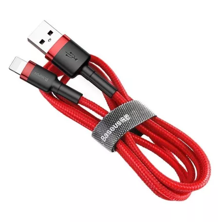 Baseus Cafule 2A 3m Lightning USB-kábel (piros)