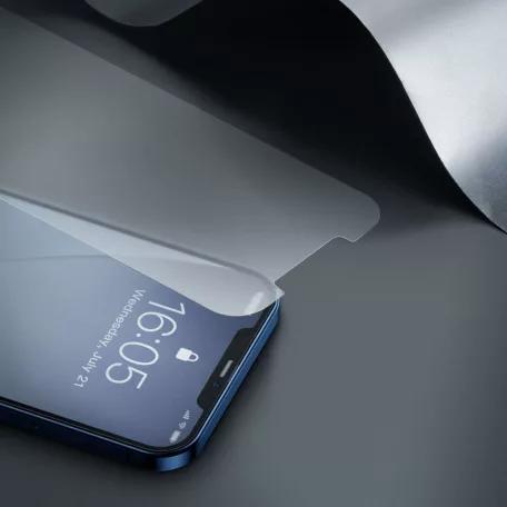 Baseus edzett üvegfólia 0,3 mm-es iPhone 12/12 Pro  készülékhez (2 db)