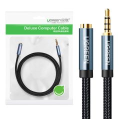   UGREEN AV118 Audió hosszabbító kábel, AUX csatlakozó 3,5 mm, 0,5 m (fekete)