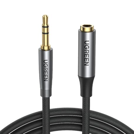 UGREEN AV190 AUX 3.5mm jack audió hosszabbító kábel, 2m (fekete)