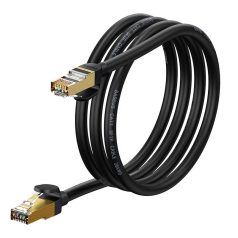   Baseus Ethernet RJ45 hálózati kábel, 10Gbps, 1.5m (fekete)