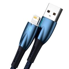   Baseus Glimmer USB - Lightning töltőkábel, 2.4A, 1m (kék)