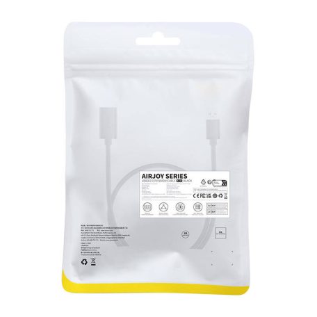 Baseus AirJoy Series USB 3.0 hosszabbítókábel, 0,5m (fekete)