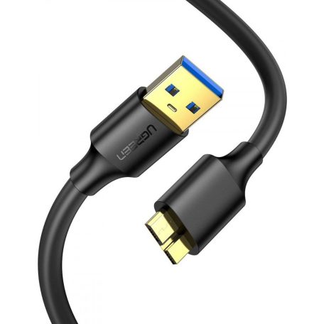 UGREEN USB 3.0 - micro USB 3.0 kábel, 0,5 m (fekete)
