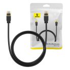 Baseus Cat 7 Gigabit Ethernet RJ45 Cable 1m black