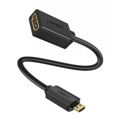 UGREEN 20134 Micro HDMI-HDMI adapter, 20 cm (fekete)