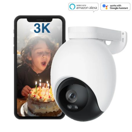 Imilab EC6 Floodlight Camera Kültéri 3k UHD Éjjellátó Kamera (CMSXJ65A)